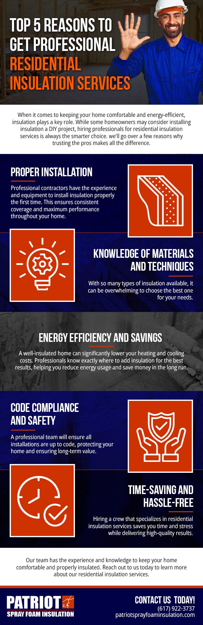 Top 5 Reasons to Get Professional Residential Insulation Services